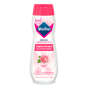 Jabón Íntimo Nosotras Agua De Rosas x200 ml